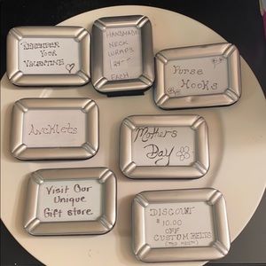 Display framed signs 7 frames